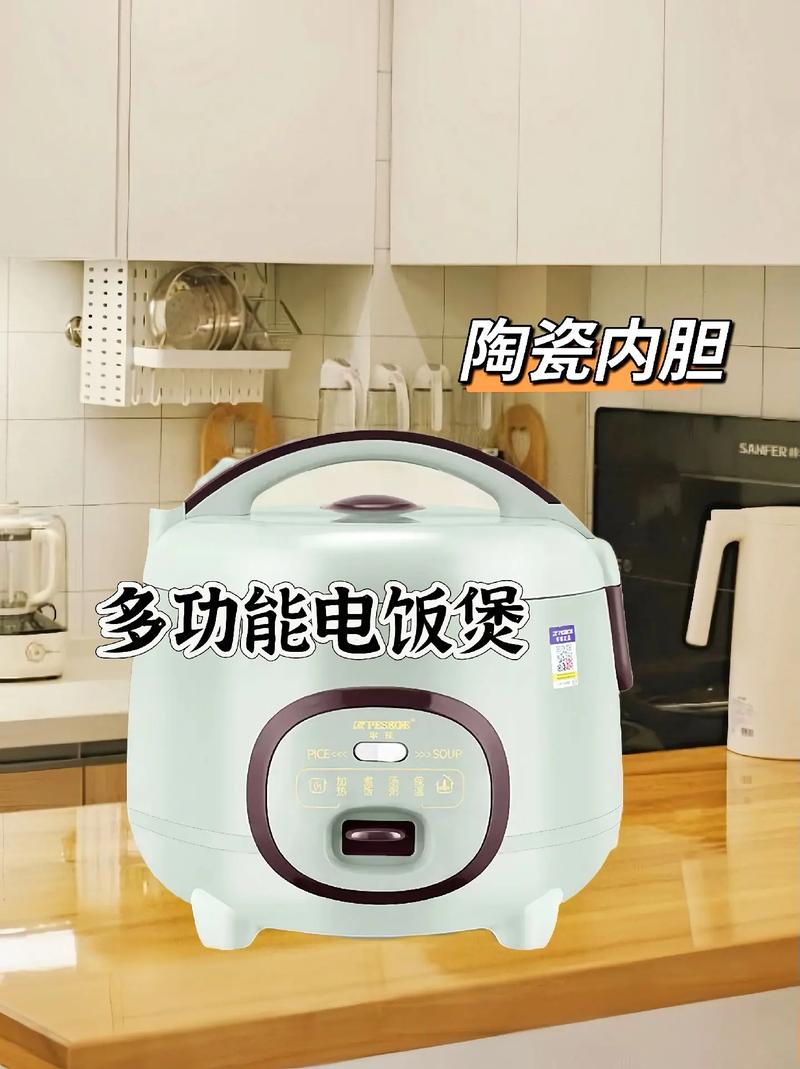 陶瓷內膽·多功能·小巧半球電飯煲 一人食的精致之選